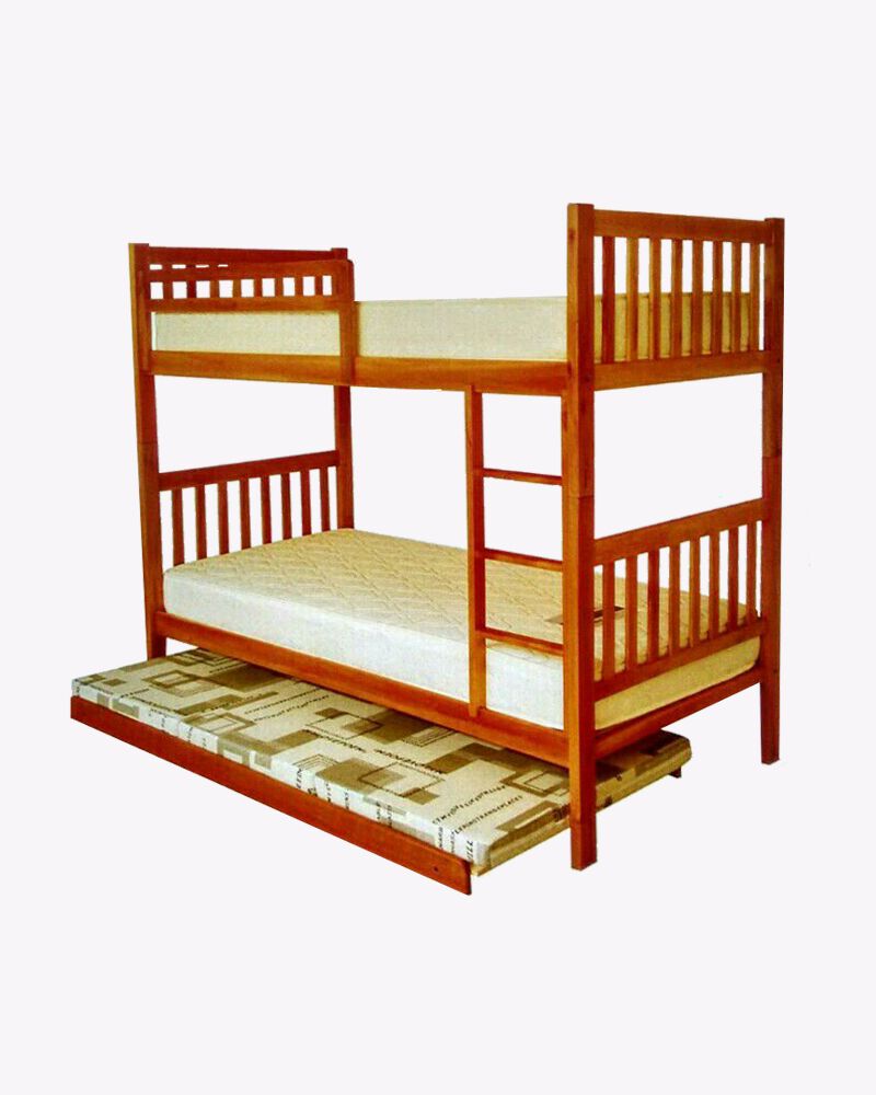 pull out wooden double deck