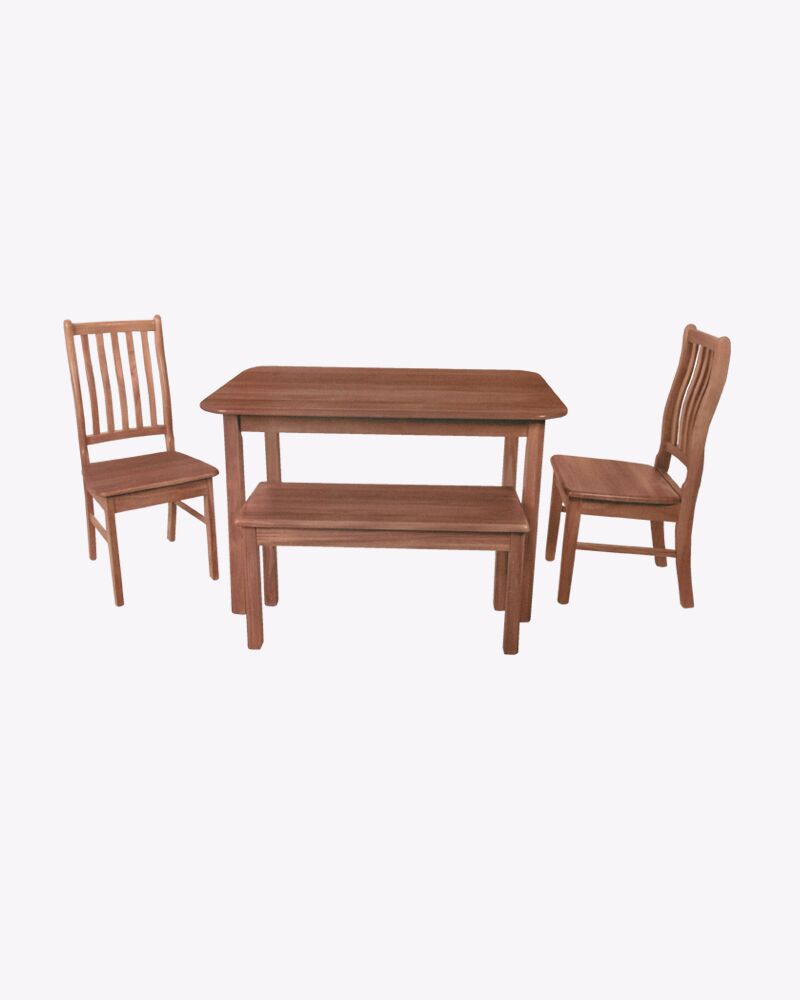 wooden dining set