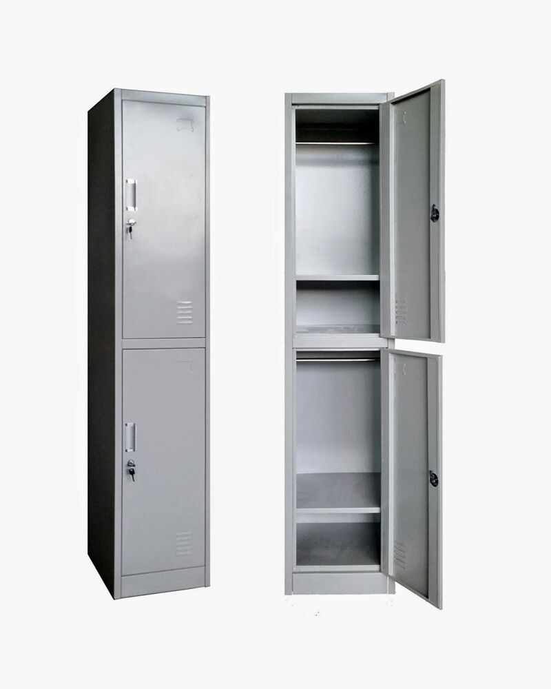 steel 2 doors locker cabinet