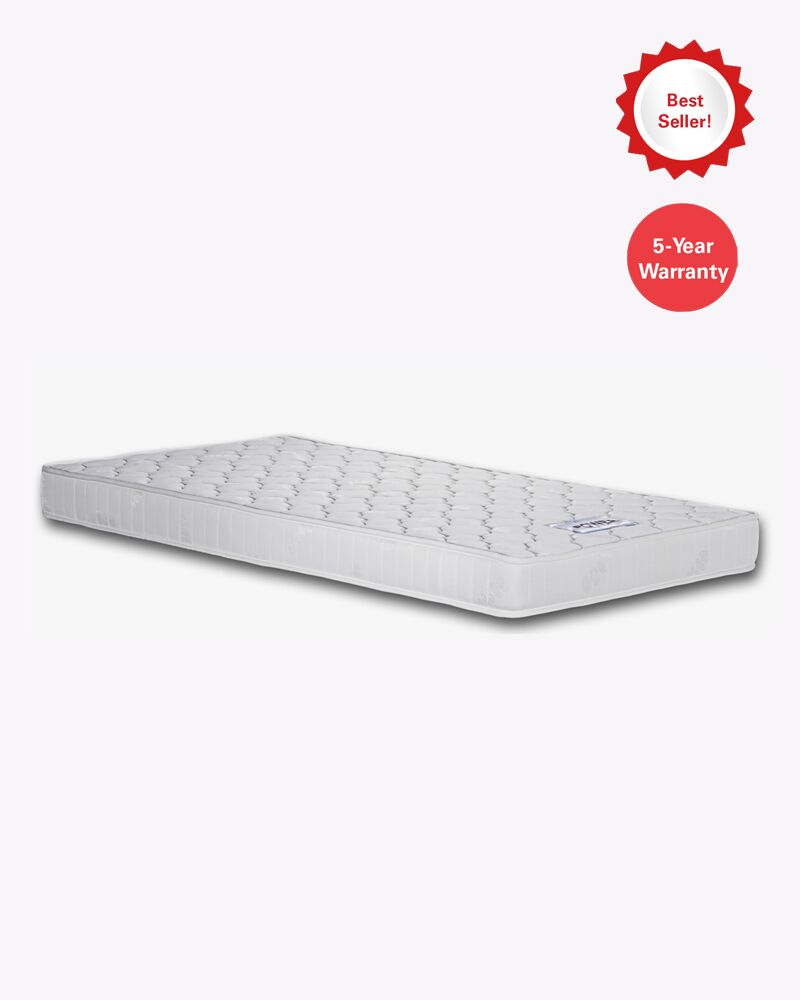 5 years warranty white pocket spring mattress