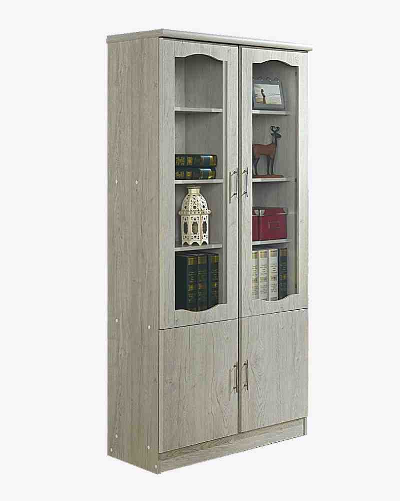 4 doors white multipurpose cabinet