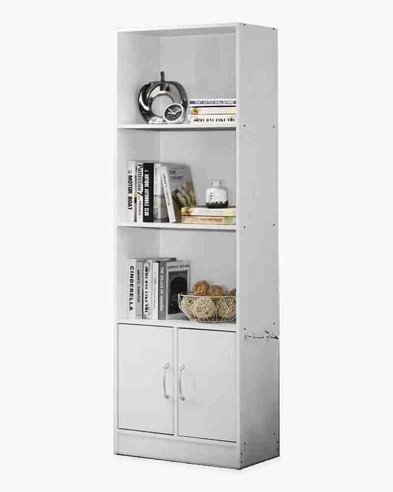 3 tier book shelf with storage