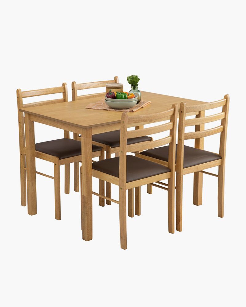 wooden brown table furniture online in Singapore