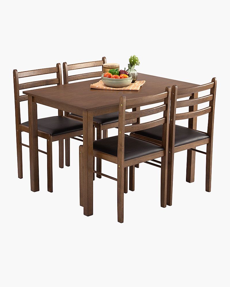 wooden brown table furniture online in Singapore