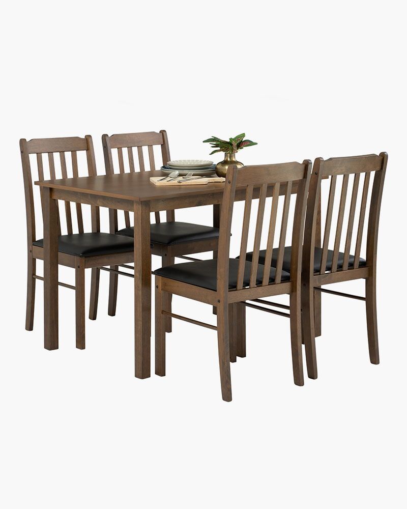 wooden brown table furniture online in Singapore