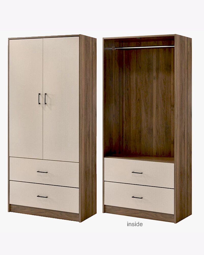 Adil Wardrobe - Drawer-0