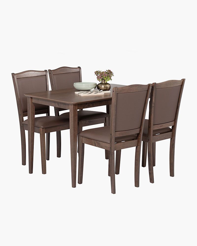 wooden brown table furniture online in Singapore